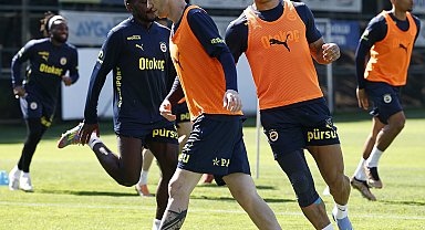 Fenerbahçe, Trabzonspor maçının hazırlıklarını sürdürdü