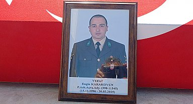 Geçirdiği rahatsızlık sonucu ölen askeri öğrenci, Kars'ta toprağa verildi