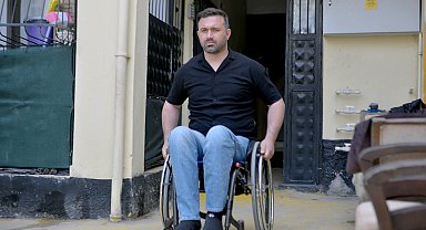 İş kazasında felç kalan Sezgin, kazandığı tazminatın ödenmesini istiyor