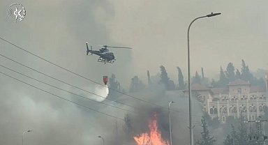 İsrail, Kudüs ile Tel Aviv arasındaki yangınlar nedeniyle uluslararası yardım talebinde bulundu