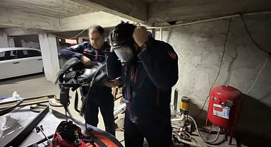 İstanbul- Avcılar'da temizlik için girdiği su deposunda mahsur kaldı; itfaiye kurtardı