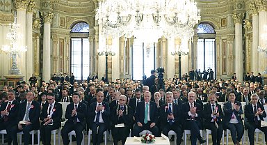 İstanbul - Cumhurbaşkanı Erdoğan, Anayasa Mahkemesi'nin 63'üncü kuruluş yıl dönümü programına katıldı