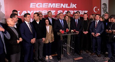 İstanbul - İBB Başkanvekili Nuri Aslan Saraçhane'de konuştu