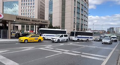İstanbul-İBB'ye yönelik ikinci operasyonda gözaltına alınanlar adliyeye sevk edildi