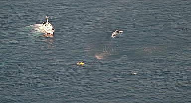 Japonya'da ambulans helikopter düştü: 3 ölü