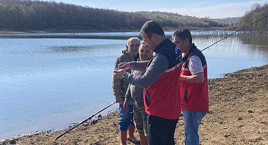 Kandıra'da liman ve iç göletlerde av yasağı denetimi