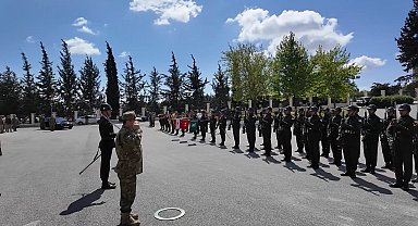 Kara Kuvvetleri Komutanı Orgeneral Bayraktaroğlu, KKTC'de incelemelerde bulundu