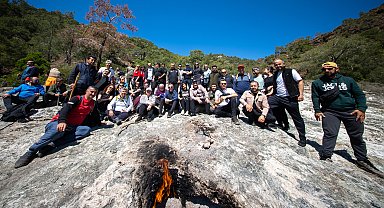 Kemer'de turizm sezonu, olimpiyat ateşiyle açıldı