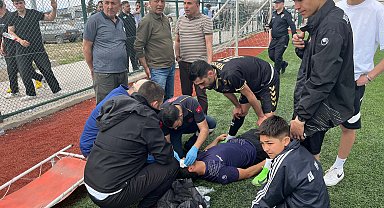 Konya'da amatör lig maçı sonunda saha içinde gerginlik yaşandı: 2 yaralı