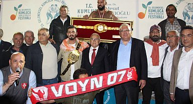 Kumluca Güreşleri'nde başpehlivan Orhan Okulu oldu