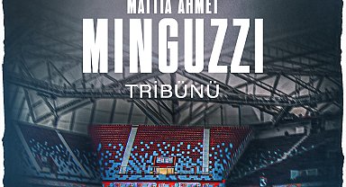 Mattia Ahmet Minguzzi'nin adı tribünde yaşatılacak