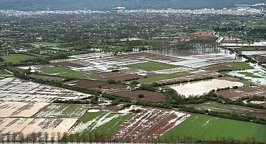 Muğla'da tarım arazileri su altında kaldı