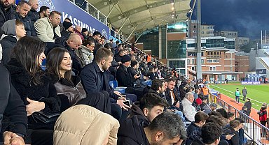 Premier Lig devleri Berke Özer'i izlemeye geldi