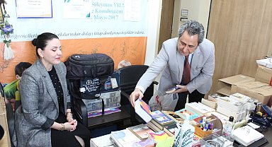 Profesör ve öğrencileri, Adıyaman'daki köy okullarına kütüphane kuruyor