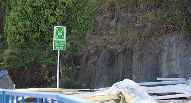 Samsun'da baba ve 2 kızının öldüğü heyelana ilişkin 1 gözaltı