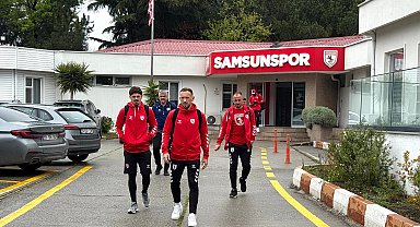 Samsunspor, Alanyaspor deplasmanı için yola çıktı