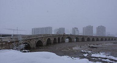 Sivas'ta kar yağışı