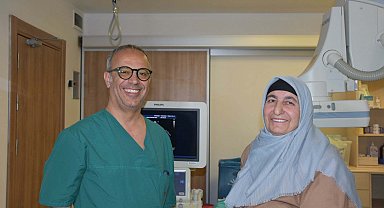 Stent takılırken kalbi durdu, masajla hayata döndü, işlem tamamlandı