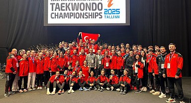 Taekwondo Genç Milli Takımı Avrupa şampiyon oldu