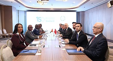 TBMM Başkanı Kurtulmuş, Fildişi Sahili Meclis Başkanı Bictogo ile görüştü