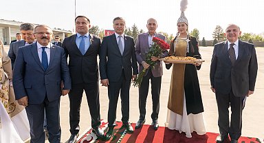 TBMM Başkanı Kurtulmuş, Kırgızistan'da