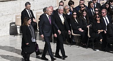 TBMM Başkanı Kurtulmuş, Papa Franciscus'un cenaze törenine katıldı