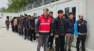 TIR'da 46 kaçak göçmen yakalandı