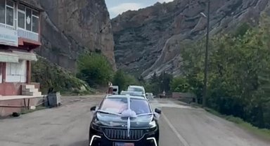 Togg, evlenen çiftlere gelin arabası olarak tahsis ediliyor