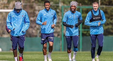 Trabzonspor'da Göztepe hazırlıkları sürüyor