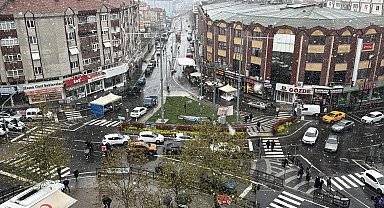 Trakya'da kar yağışı