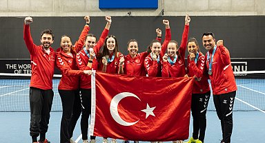 Türkiye A Milli Kadın Tenis Takımı, Litvanya'da tarih yazdı