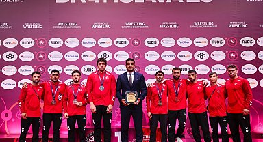 Türkiye, Avrupa Güreş Şampiyonasını 14 madalya ile tamamladı