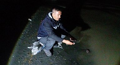 Van'da kaçak avlanan 60 kilo canlı inci kefali ele geçirildi