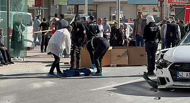 Yaşı küçük sürücü ortaokul öğrencilerine çarptı: 1 ölü, 1 yaralı