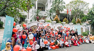 Yunus Emre Enstitüsü, dünya çocuklarını 23 Nisan'da bir araya getirdi