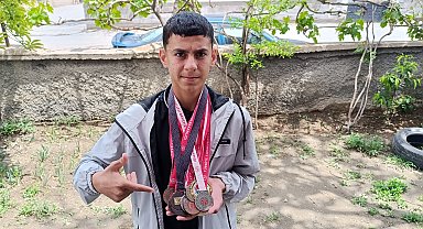 13 madalyalı yürüyüş sporcusu Yusuf'un hedefi milli takım