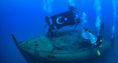'Akdeniz'in Çanakkale'sine dalış yaptılar