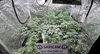 'Kasten yaralama'dan cezaevine girdi, evine 'kenevir' serası kurduğu ortaya çıktı