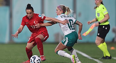 A Milli Kadın Futbol Takımı, İrlanda Cumhuriyeti'ne 2-1 mağlup oldu