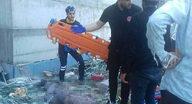Adıyaman'da inşaattan düşen işçi öldü