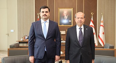 AK Parti Genel Sekreteri İnan, KKTC Cumhurbaşkanı Ersin Tatar'ı ziyaret etti