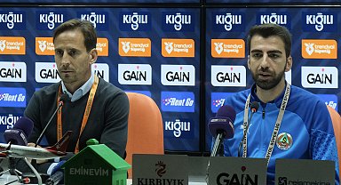 Alanyaspor - Sivasspor maçının ardından