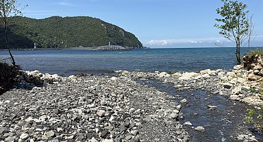 Amasra'da denizde kirlilik
