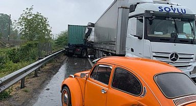 Anadolu Otoyolu'nda 7 ayrı kaza