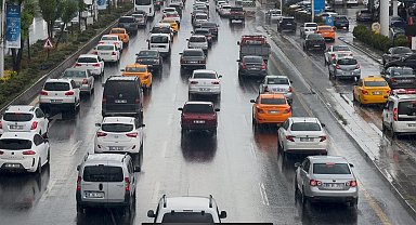 Ankara'da sağanak etkili oldu