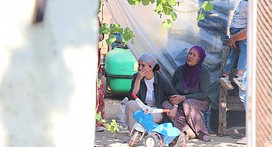 Antalya'da müstakil evde yangın paniği; torun parkta bulundu