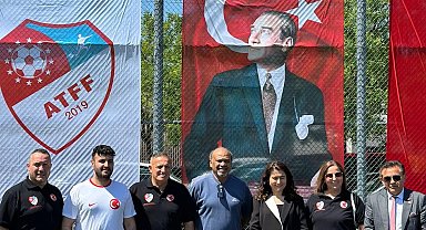ATFF'nin 19 Mayıs'a özel futbolcu seçme etkinliği Stuttgart'ta düzenlendi