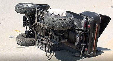 ATV takla attı: 2 ölü