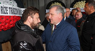 Bakan Bak, cenaze törenine katıldı