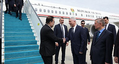 Bakan Bolat, Irak Başbakanı Sudani'yi karşıladı